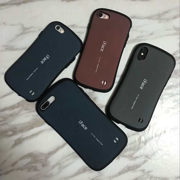 

iface pc matte shock phone case for iphone 6 6s 7 8 plus x xr xs max back cover proof frosted hard shell coque for iphone x case