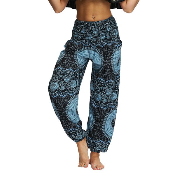 

men women casual loose hippy yoga trousers baggy boho aladdin pants sportswear woman seamless leggings capris, White;red