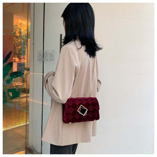 

small square package on the new autumn and winter fashion wild ins bag handbag 2020 new sense of texture messenger bag