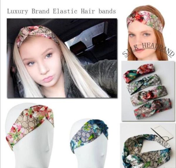 

Новые Дизайнерские Шелковые Heaband ленты для волос для Женщин Мода Luxury Designer повязка