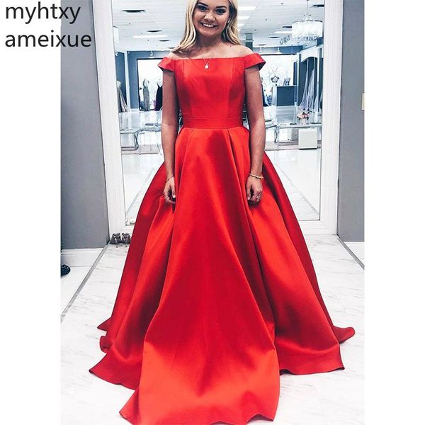 

elegant evening dresse prom dress floor length off shoulder sweep train evening gowns custom made plus size dress, White;black