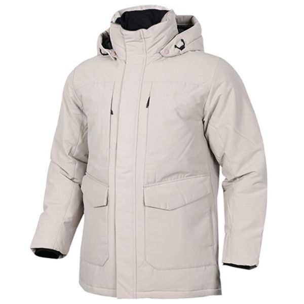 

2020 winter ale designer mens windbreaker padded jackets brand parkas down coat quilted thick solid color casual b100059l, Black