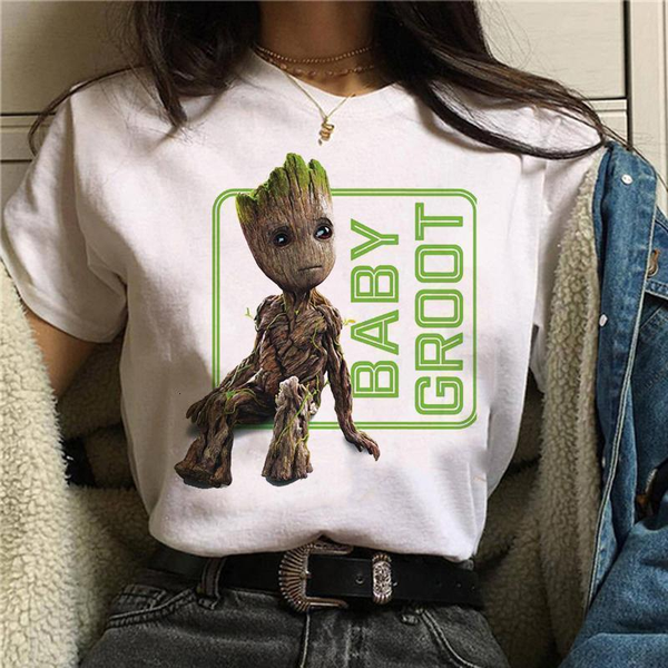

t-shirt cute ents bady groot printed men women tshirt tee funny fashion vogue cartoon anime t shirt harajuku cropped69e9#, White;black
