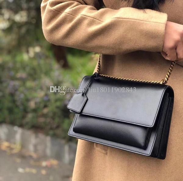 

горячие продажи мода старинные сумки женские сумки высокое качество кожа женская сумка кожаная цепочка сумка одно плечо сумка косой крест b
