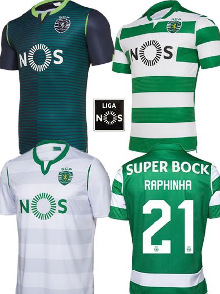 

19 20 sporting cp lisbon soccer jerseys phellype 2019 2020 sporting cp fernandes football shirt acuna wendel dost men kids kit uniforms, Black