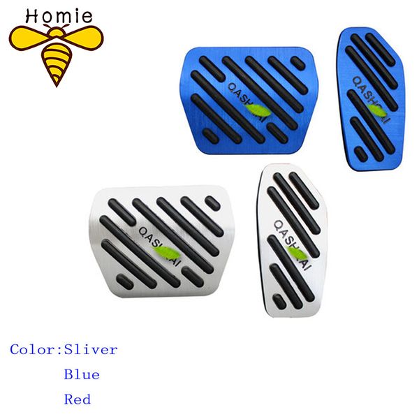 

car-styling selling brake clutch pedal pad rubber cover for qashqai accelerator pedal, brake pedal