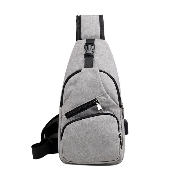 

male shoulder bags usb charging crossbody bags men anti theft chest bag school summer short trip messengers bag