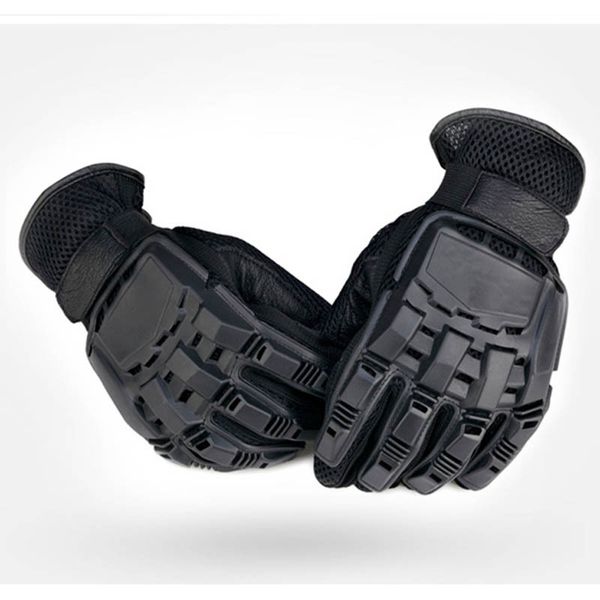 

bike knight sports climbing gloves motorcycle glove full&half finger workout gym training gloves tactical, Black