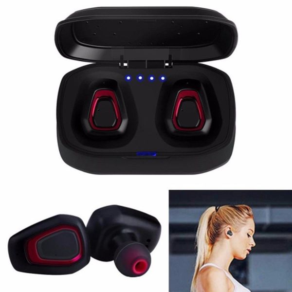 

a7 tws mini wireless bluetooth headset stereo headphones handsports bluetooth earbuds earphone with charging box for iphone android
