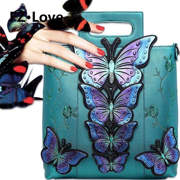 butterfly hand purse