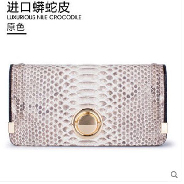 

gete 2019 imported snakeskin handbag lady boa skin dinner bag lady handbag chain bag single shoulder crossbody