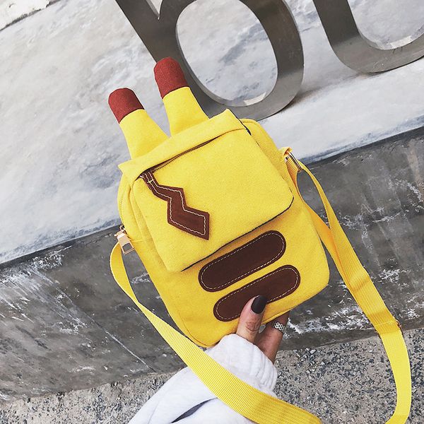 

новый милый холст маленькая сумка женский 2020 новый сезон смешные уродливые милые случайные дикие плеча сумка