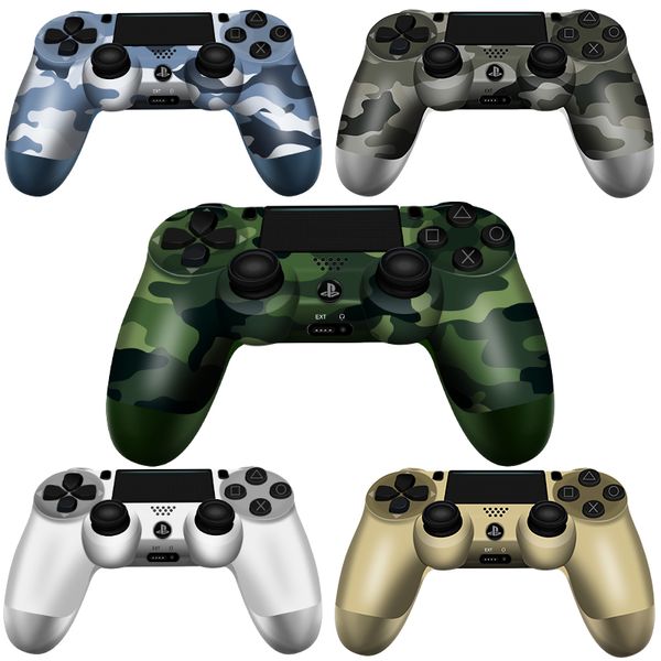 

Shock 4 wirele controller gamepad for p 4 joy tick with logo retail package game controller fa t hipping