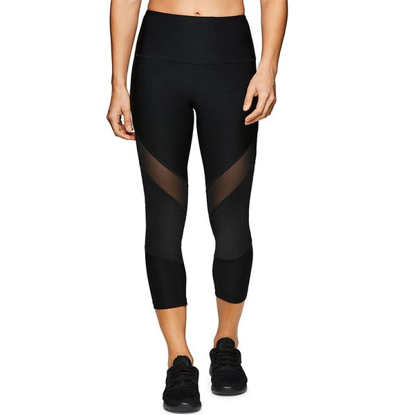 

2019 women running pants sexy running tights fitness pants compression tights sports cool clothes gym wear, Black;blue