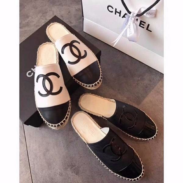 

Spring and ummer new round head ladie leather hand woven half draft fi herman hoe heep kin ca ual hoe