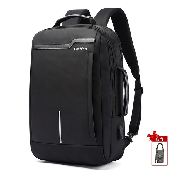 

anti theft backpack women men travel lapbagpack 15.6 male usb charger back pack waterproof large black bag backpacks school