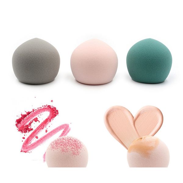

dry-wet dual-use small peach powder puff soft comfortable cosmetic puff makeup tools