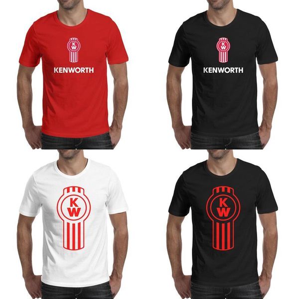 

mens kenworth w900 trucks mechanics drive dump fashion t shirt design personalised cotton shirts printed short sleeve tees kenworth car, White;black