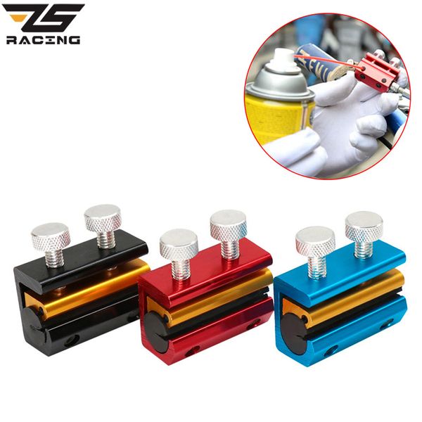 

zs racing motorcycle aluminium cable lube tool lubrication wire oiler brake line refueling