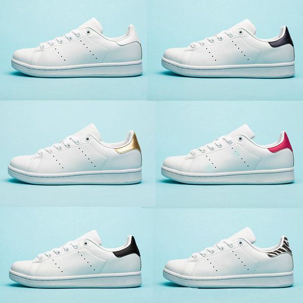

2019 fashion mens casual shoes superstar smith stan female flat shoes women zapatillas deportivas mujer lovers sapatos femininos for men, Black