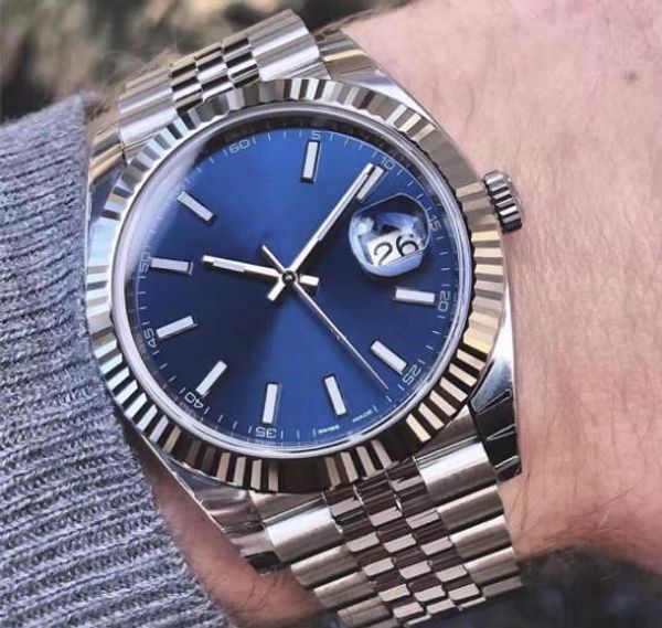 

v3 automatic 2813 mechanical watch men datejust 41mm stainless steel sapphire glass solid clasp president mens watches male wristwatch, Slivery;brown