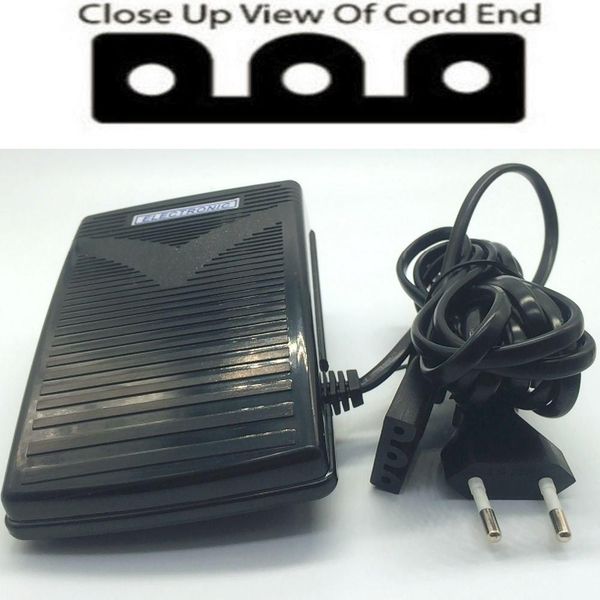 

new home sewing machine foot control pedal w cord for singer 4411 4423 heavy duty quantum decor for sewing tools supplies tortz, Black
