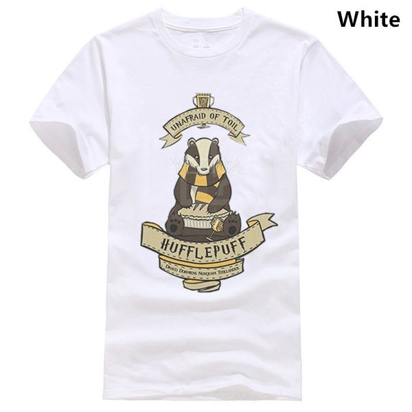 

t shirt hogwarts gryffindor hufflepuff women t shirt tee top, White;black