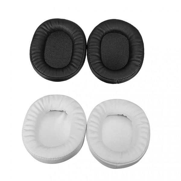

replacements ear pad earpads cushions for audio-technica ath-ms ath-msr7 headphones black & white