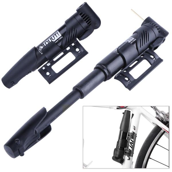 

light weight bicycle air pump inflator portable folding bicycle air pump cycling hose inflator football basketball mini