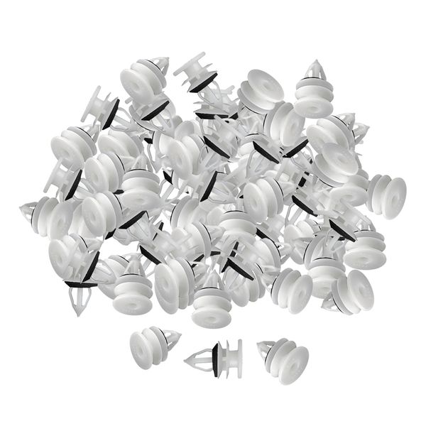 

50 pairs front nylon door trim panel retainer clips part number 11519031