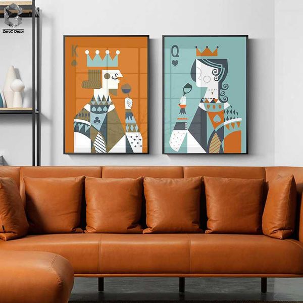 2019 Fantastic Poker Canvas Printed Posters Wall Art Painting Modern Wall Decor Interesting Decoration For Living Room Game Room From Anzhuhua 34 73