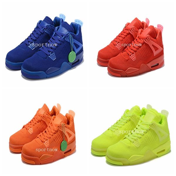 

2019 university red 4 iv 4s volt men basketball shoes hyper royal total orange mens sports outdoor sneakers 40-47, White;red