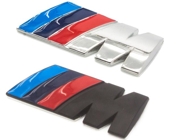 

10pcs/lot car badge emblem for m/m3/m5 badge power sport hood boot rear 3d sticker