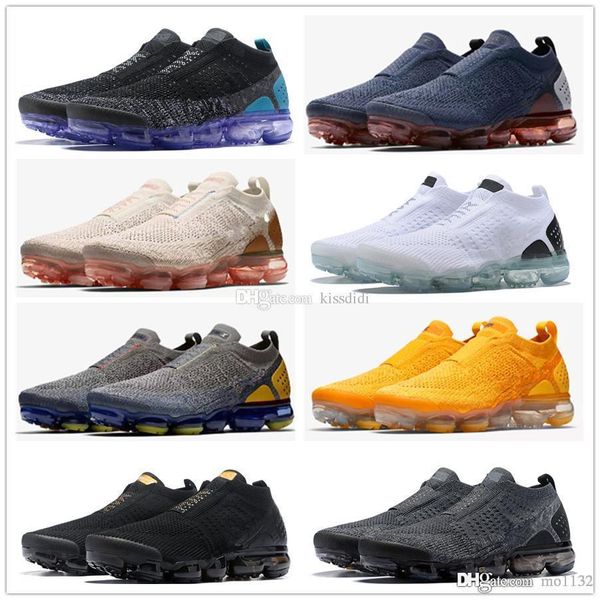 

2018 summer air cushion new style fly 2.0 shoes for men and women sneakers size 36-45 black white designer shoes