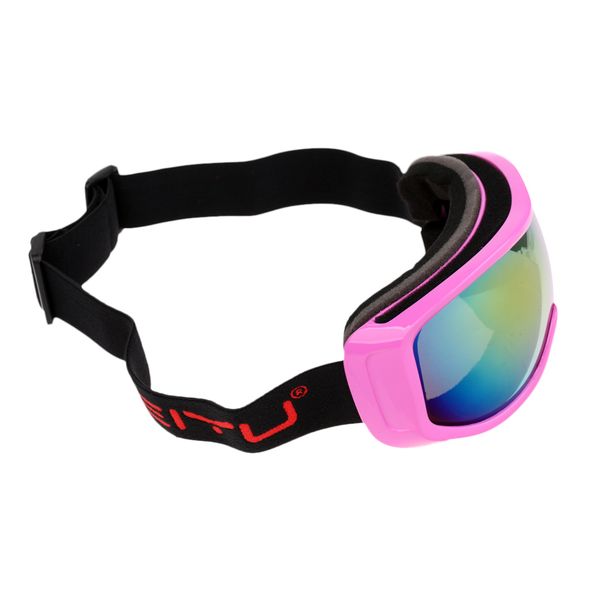

ski goggles snowboard protective spectacles snowmobile eye protect, Black
