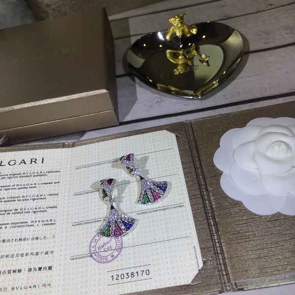 

women charm earrings new high-end jewelry wsj029#111551 qin3301, Golden