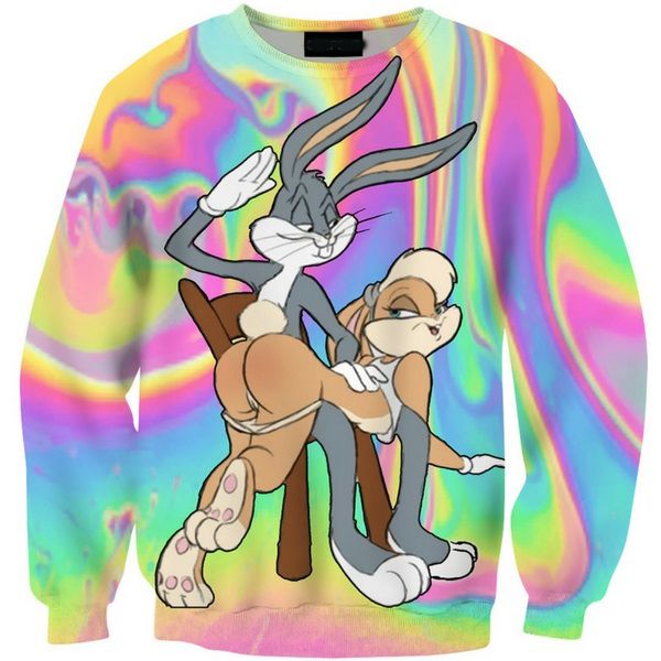 

новй клаиекий мђлилм bugs bunny looney tunes оловка мђжка / женка мђжка 3d, Black