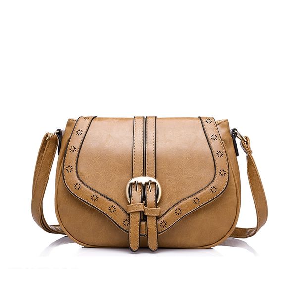 

lovevook brand women messenger bag female hollow out saddle bag pu fashion ladies shoulder women crossbody bags small purses