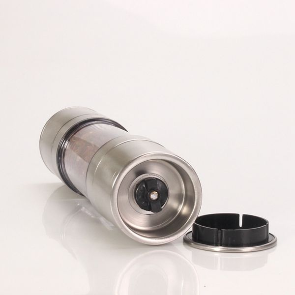 

stainless steel salt and pepper grinder set 2 in 1-adjustable ceramic sea salt grinder & pepper grinder other kitchen dining bar