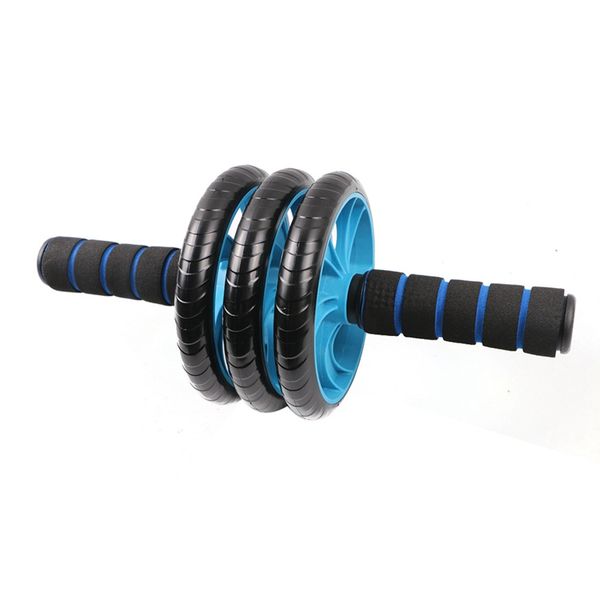 

three-wheeled ab rollers abdominal exercise abs wheel roller fitness home sport training equipment unise fitness equipment