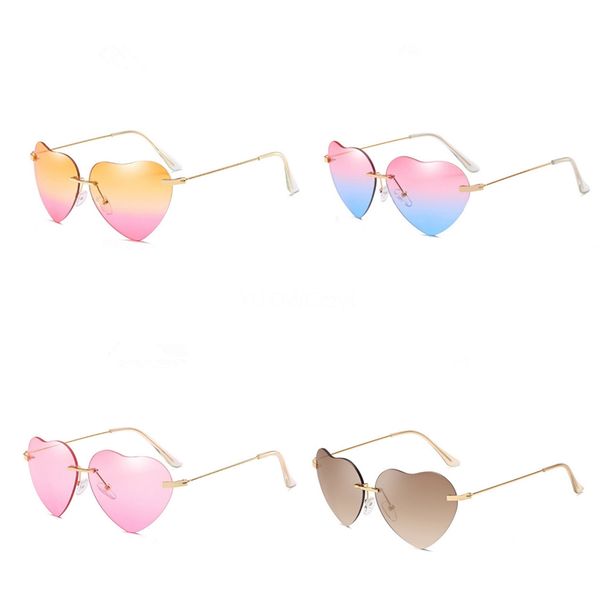 

wholesale gradien block heart-shaped sunglasee gafas de sol lente oculos de sol masculino sunglass hombre lunette de soleil homme #259, White;black