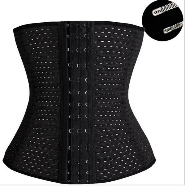 

black/beige fitness fat burning girdle belt women body waist trainer shapers belt corset womens shaper clothing 2020 new, Black;white