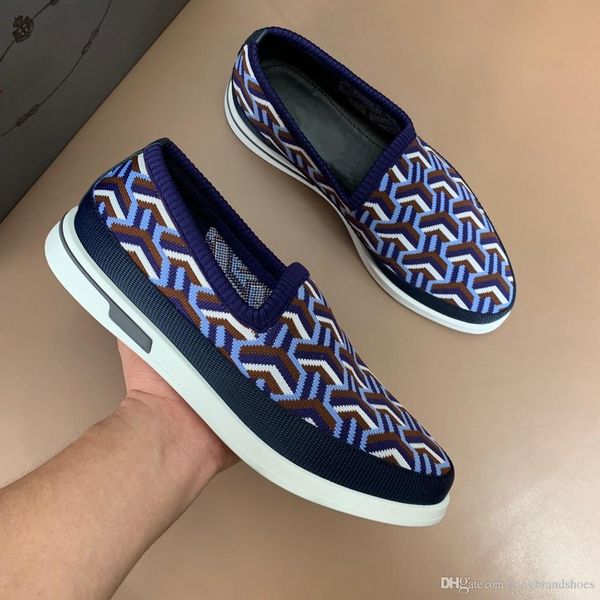 

the latest stretch socks sneakers 2019 flats casual shoes comfortable soft loafers breathable men shoes, Black