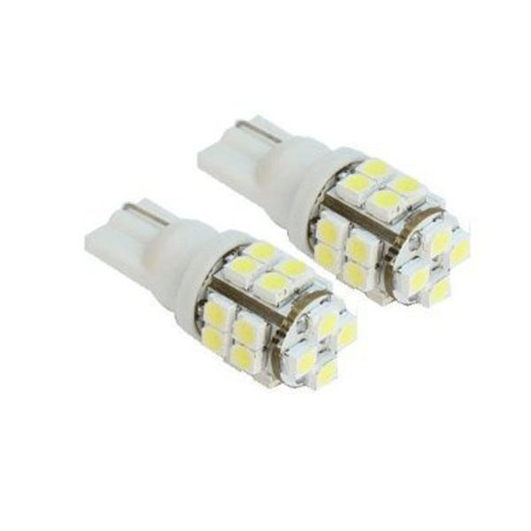 

2pcs 20-smd t10 12v light led replacement bulbs white