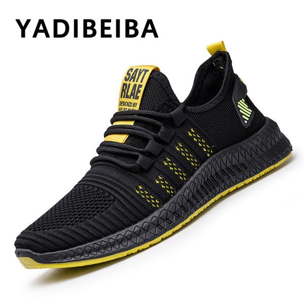

casual new men sneakers men shoes fashion sneakers men shoes breathable mesh casual sneaker male shoes zapatillas hombre, Black