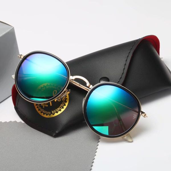 

wefdg metal frame mens designersunglasses luxury sunglasses designerglass for mens adumbral glasses uv400 brand colors with box, Blue;gray