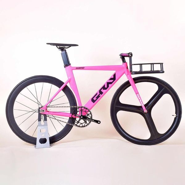 

bikes fixie bike 48cm 52cm frame single speed welding white color aluminum alloy customize track bicycle 700c wheel