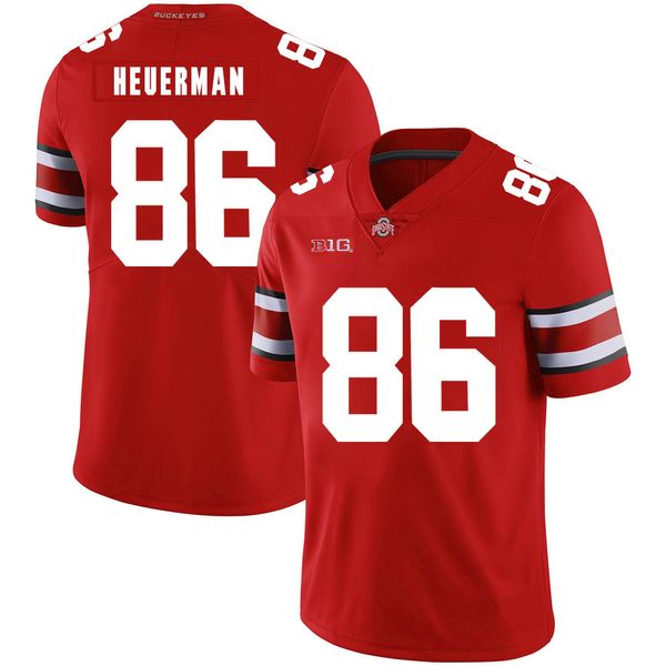 

jeff heuerman stitched mens ohio state buckeyes holmes #11 white black red game ncaa college jersey