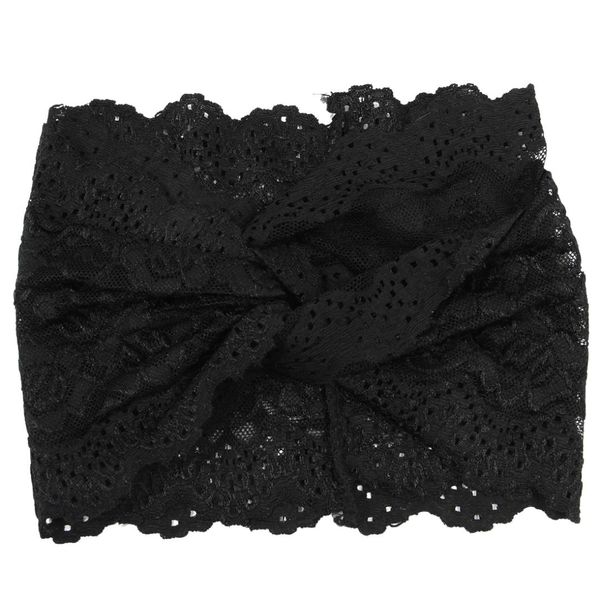 

women head cover sports lace band turban head packing scarf (black, Blue;gray