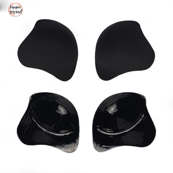 

cat дама бюстгальтер голова без бретелек формы женщин сексуального проложенного силикона бесшовные невидимая без бретелек sticky push up ниж, Red;black